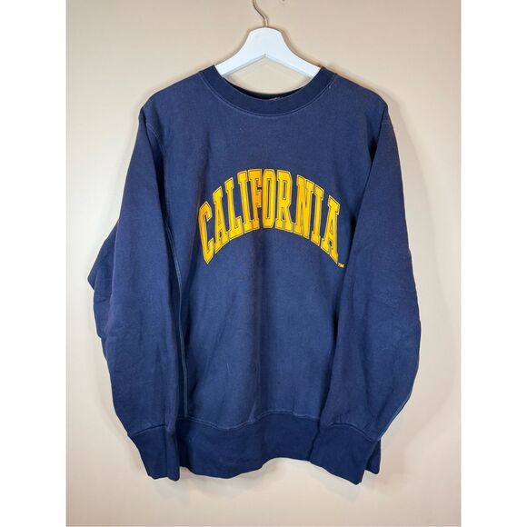 Size S -‎ Vintage 1990s MV Sports University California Sweatshirt Crewneck - Picture 1 of 4